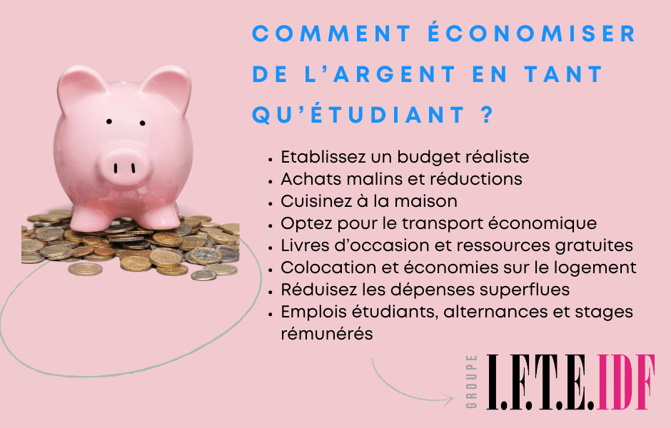 (Article) Comment économiser de l’argent en tant qu’étudiant